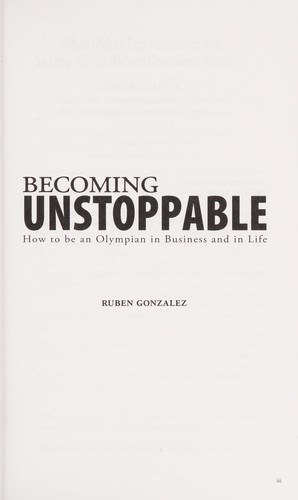 Becoming Unstoppableby Ruben Gonzalez