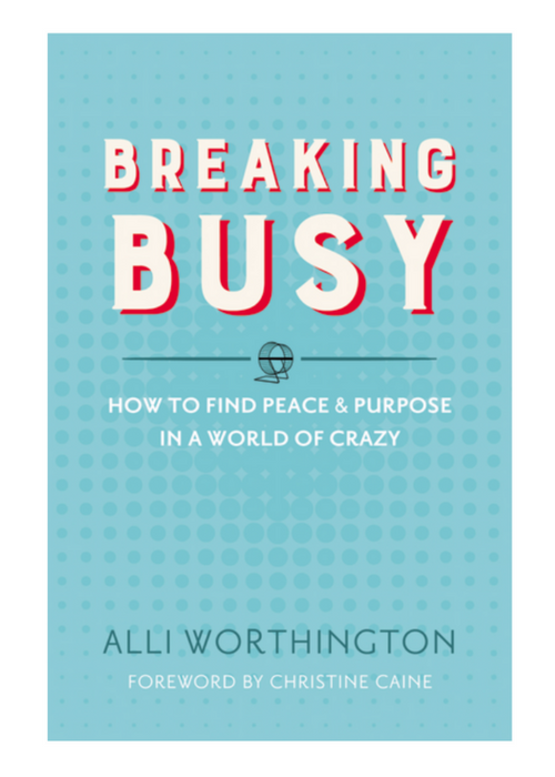 Breaking Busyby Alli Worthington