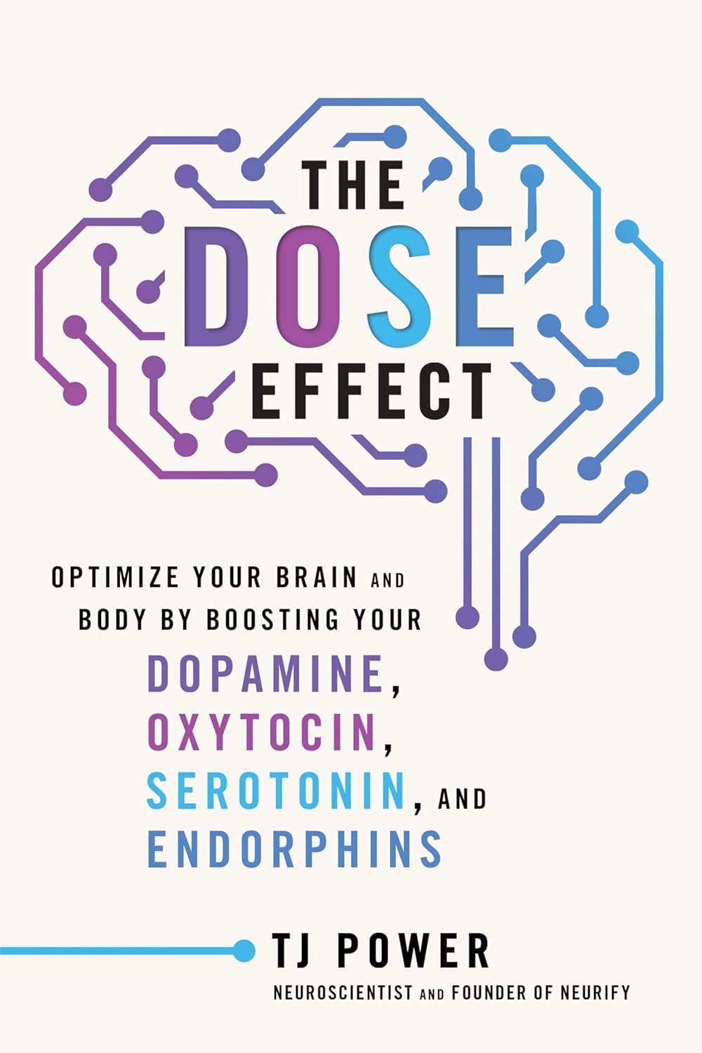 The DOSE Effect: Optimize Your Brain and Body by Boosting Your Dopamine, Oxytocin, Serotonin, and Endorphins by TJ Power
